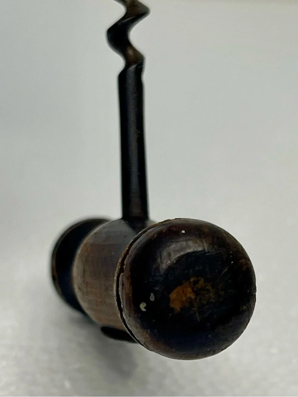 Wood Handle Corkscrew - Brown & Black